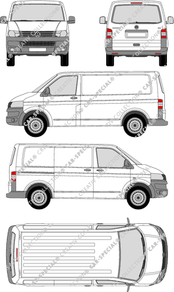 Volkswagen Transporter, 2009–2015 (VW_243)