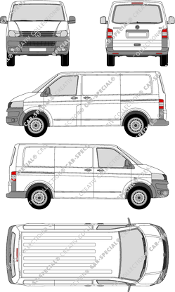 Volkswagen Transporter, 2009–2015 (VW_244)