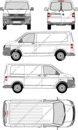 Volkswagen Transporter, 2009–2015 (VW_247)