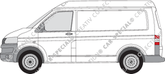 Volkswagen Transporter furgón, 2009–2015