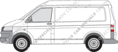 Volkswagen Transporter fourgon, 2009–2015