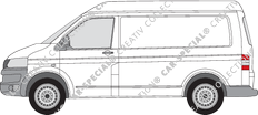 Volkswagen Transporter furgone, 2009–2015