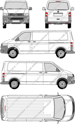 Volkswagen Transporter, 2009–2015 (VW_260)