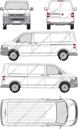 Volkswagen Transporter, 2009–2015 (VW_262)