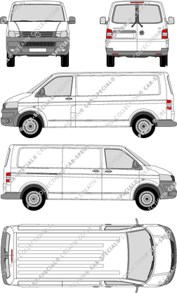 Volkswagen Transporter, 2009–2015 (VW_263)