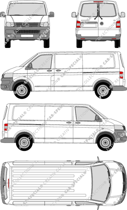 Volkswagen Transporter, 2009–2015 (VW_264)