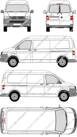 Volkswagen Transporter, 2009–2015 (VW_272)