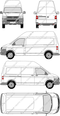 Volkswagen Transporter, 2009–2015 (VW_273)