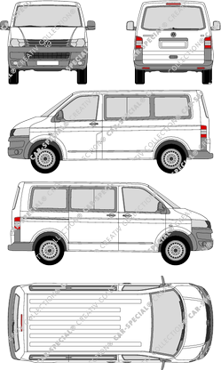Volkswagen Transporter, 2009–2015 (VW_277)