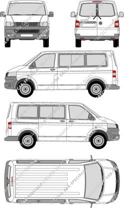 Volkswagen Transporter, 2009–2015 (VW_279)