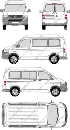 Volkswagen Transporter, 2009–2015 (VW_283)