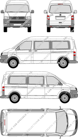 Volkswagen Transporter, 2009–2015 (VW_290)