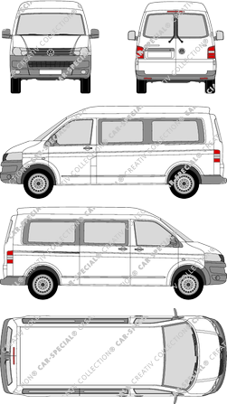 Volkswagen Transporter, 2009–2015 (VW_291)