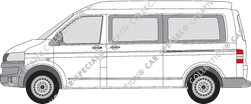 Volkswagen Transporter microbús, 2009–2015