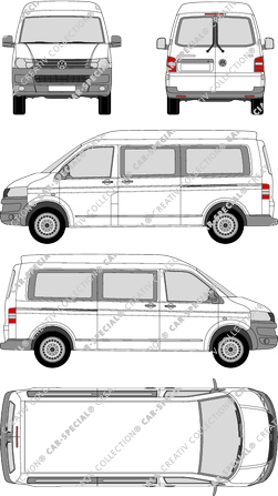 Volkswagen Transporter, 2009–2015 (VW_292)