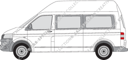 Volkswagen Transporter Kleinbus, 2009–2015