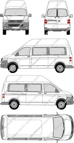 Volkswagen Transporter, 2009–2015 (VW_293)