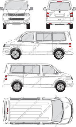 Volkswagen Caravelle, 2009–2015 (VW_300)