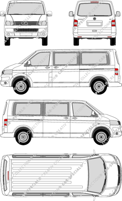 Volkswagen Caravelle, 2009–2015 (VW_304)