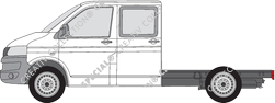 Volkswagen Transporter Chasis para superestructuras, 2009–2015