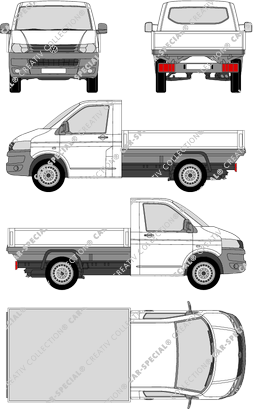 Volkswagen Transporter pont, 2009–2015 (VW_310)