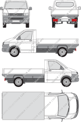 Volkswagen Transporter, 2009–2015 (VW_311)