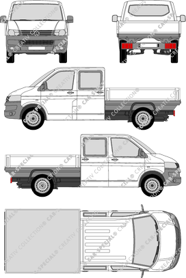 Volkswagen Transporter, 2009–2015 (VW_312)