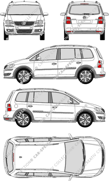 Volkswagen Touran, 2009–2015 (VW_316)