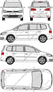 Volkswagen Touran station wagon, 2010–2015 (VW_320)
