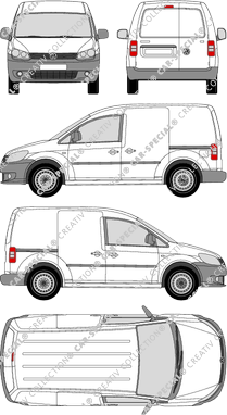 Volkswagen Caddy, 2010–2015 (VW_324)