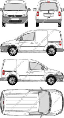 Volkswagen Caddy, 2010–2015 (VW_333)