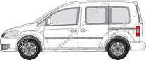 Volkswagen Caddy Hochdachkombi, 2010–2015