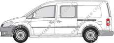 Volkswagen Caddy fourgon, 2010–2015