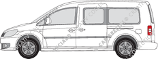 Volkswagen Caddy van/transporter, 2010–2015