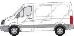 Volkswagen Crafter van/transporter, 2011–2017