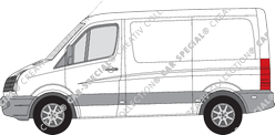 Volkswagen Crafter furgone, 2011–2017