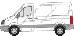 Volkswagen Crafter fourgon, 2011–2017