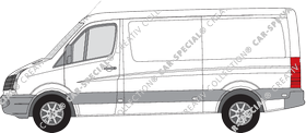 Volkswagen Crafter furgone, 2011–2017
