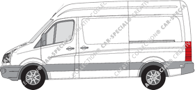Volkswagen Crafter furgone, 2011–2017