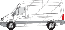 Volkswagen Crafter fourgon, 2011–2017