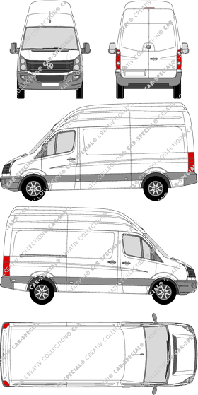 Volkswagen Crafter, 2011–2017 (VW_367)
