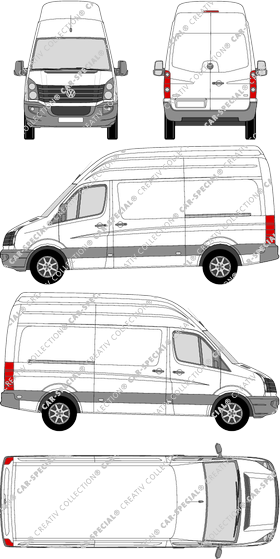 Volkswagen Crafter van/transporter, 2011–2017 (VW_368)