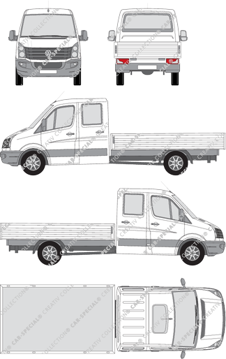 Volkswagen Crafter pont, 2011–2017 (VW_390)