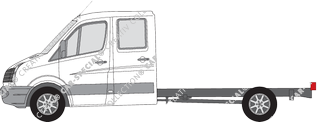 Volkswagen Crafter Chassis for superstructures, 2011–2017