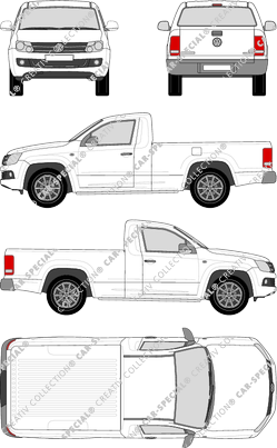 Volkswagen Amarok, 2010–2016 (VW_404)