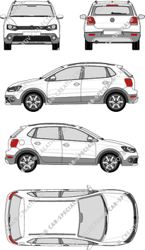 Volkswagen Polo, 2010–2014 (VW_414)