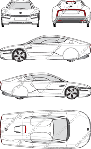 Volkswagen XL1, 2013–2016 (VW_416)