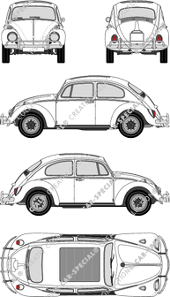 Volkswagen Käfer, 1961–1970 (VW_430)