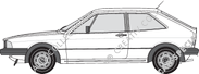 Volkswagen Scirocco Combi coupé, from 1978
