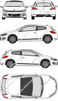 Volkswagen Scirocco, 2014–2017 (VW_448)